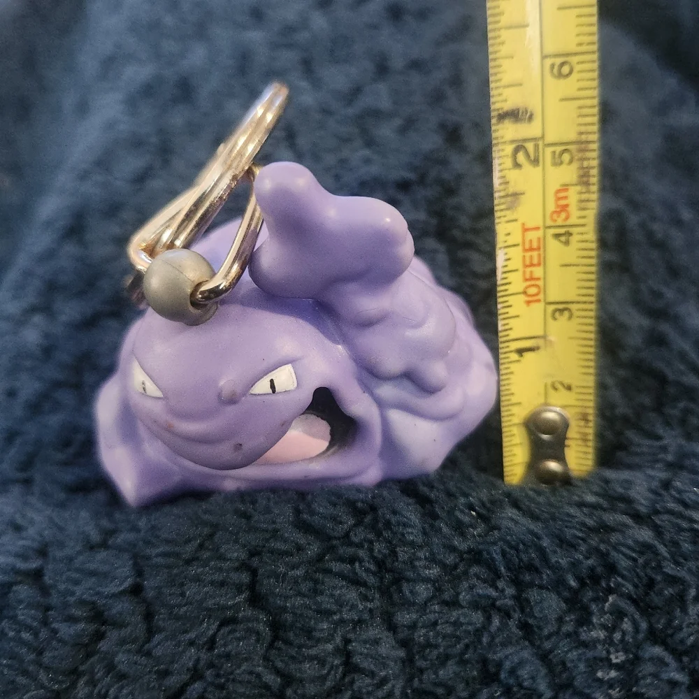 Purple Pokemon Muk Keychain 1999
